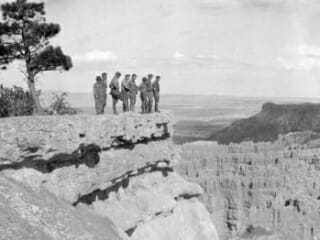 View from the Rim 1920's