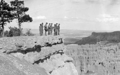 View from the Rim 1920's