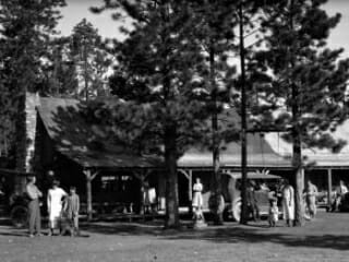Tourist Rest on Bryce Rim 1923