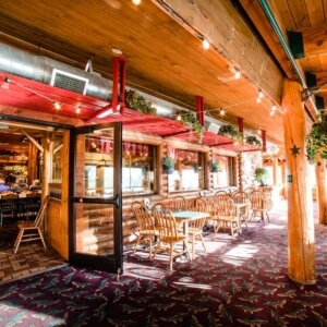 Cowboy Buffet Eating Area at Rubys Inn