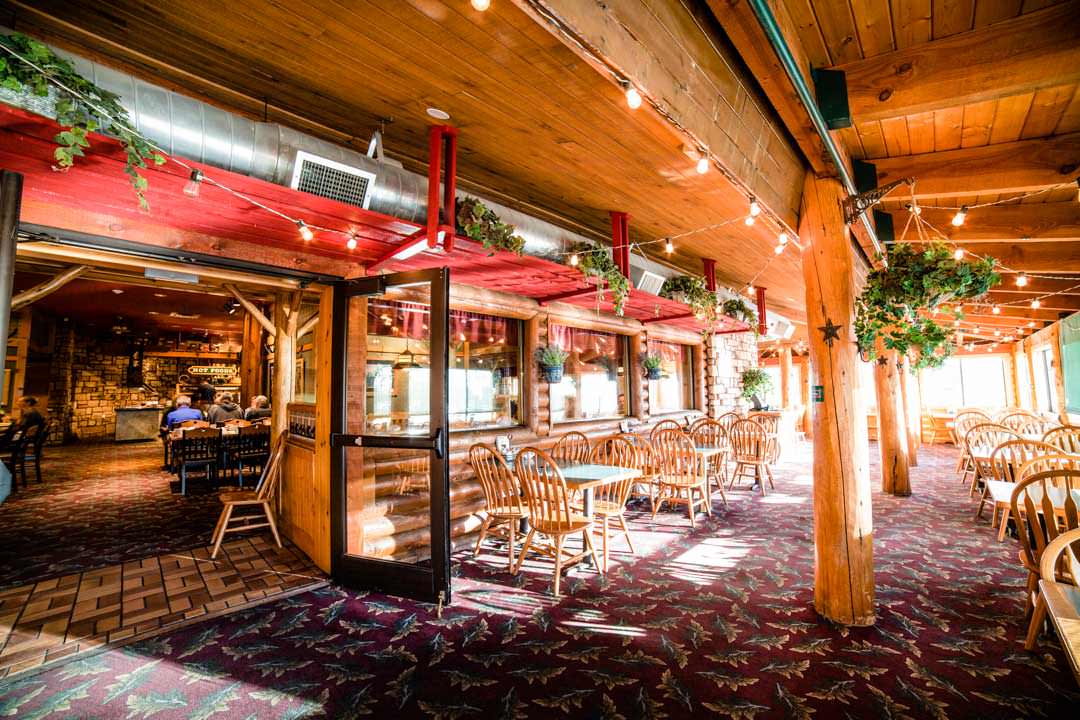 Cowboy Buffet Eating Area at Rubys Inn