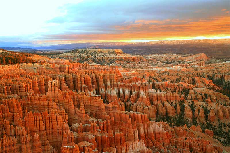 Fall in Bryce Canyon